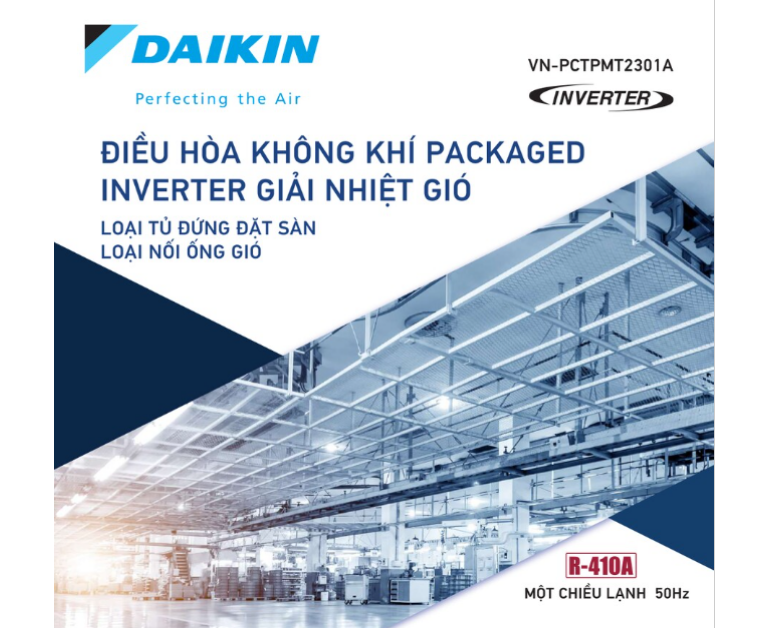 ĐIỀU HÒA KHÔNG KHÍ PACKAGED INVERTER GIẢI NHIỆT GIÓ